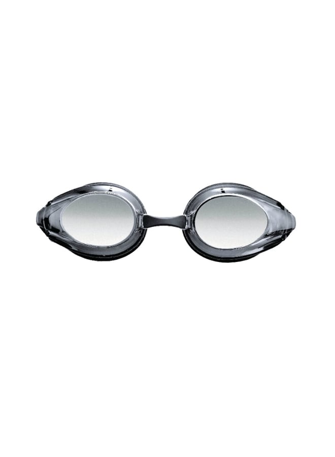 arena Tracks Mirror Black-Smoke Silver-Black Goggles, Racing, Pool, Equipment, Uni Adult - Professional Racing Goggles for Competitive Swimmers - Image 2
